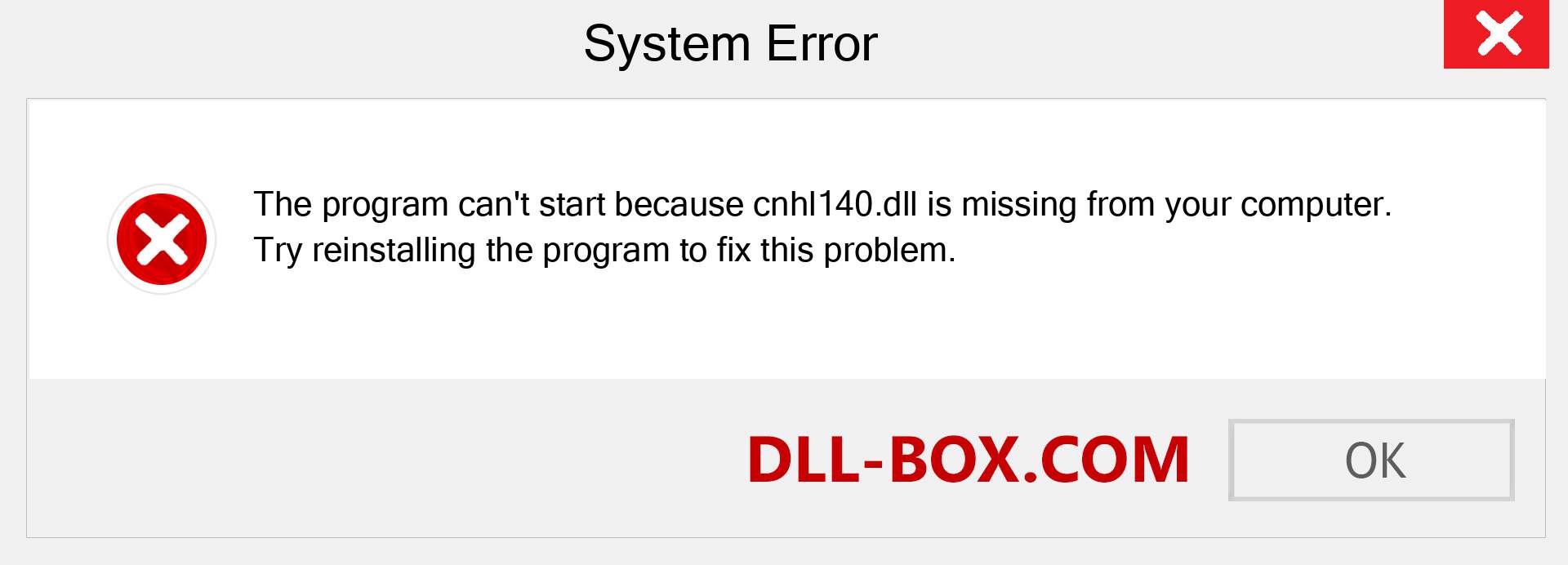  cnhl140.dll file is missing?. Download for Windows 7, 8, 10 - Fix  cnhl140 dll Missing Error on Windows, photos, images