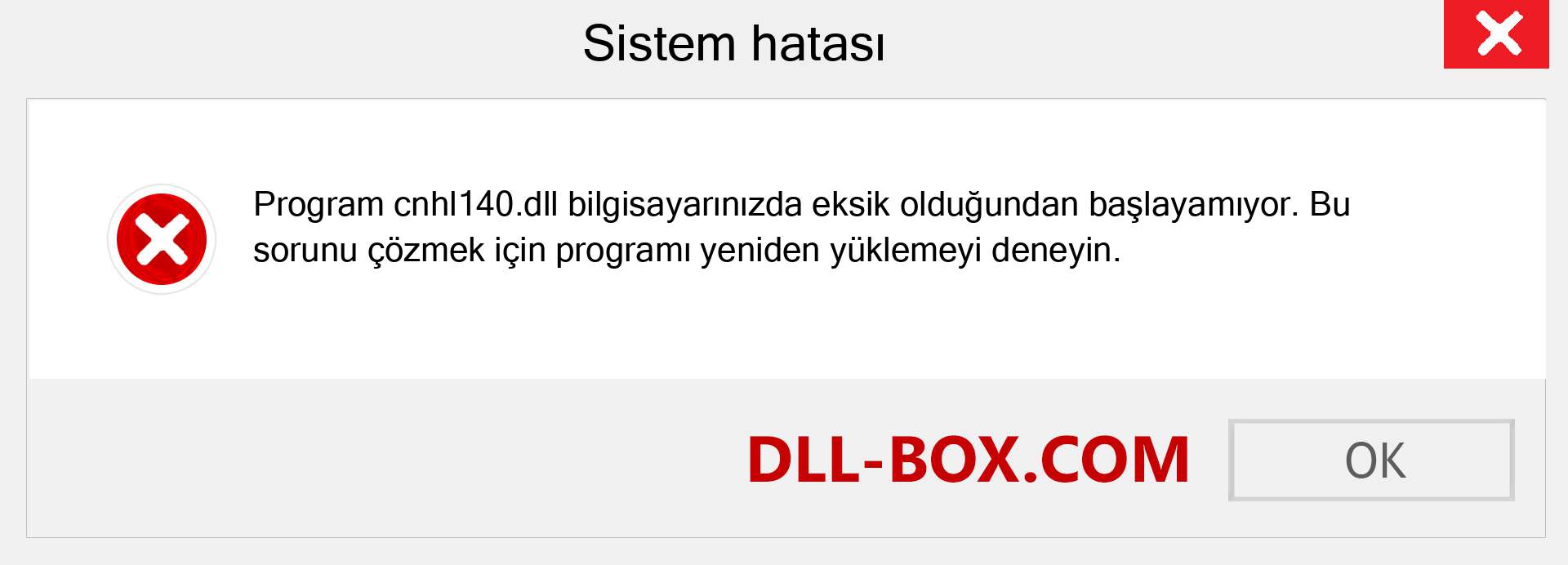 cnhl140.dll dosyası eksik mi? Windows 7, 8, 10 için İndirin - Windows'ta cnhl140 dll Eksik Hatasını Düzeltin, fotoğraflar, resimler